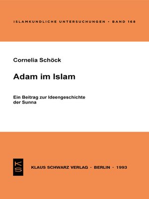 cover image of Adam im Islam